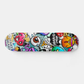 Graffiti Persoonlijk Skateboard (Horizontaal)