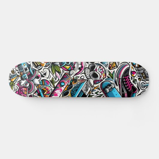 Graffiti Persoonlijk Skateboard (Horizontaal)