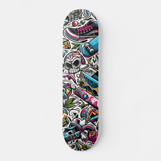 Graffiti Persoonlijk Skateboard (Voorkant)