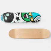 Graffiti Persoonlijk Skateboard (Horizontaal)