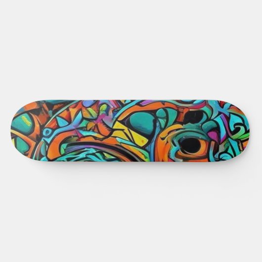 Graffiti Persoonlijk Skateboard (Horizontaal)