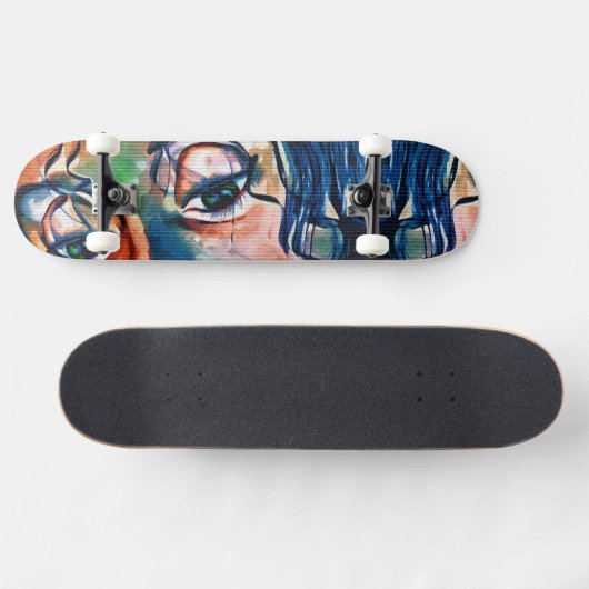 Graffiti Persoonlijk Skateboard (Horizontaal)