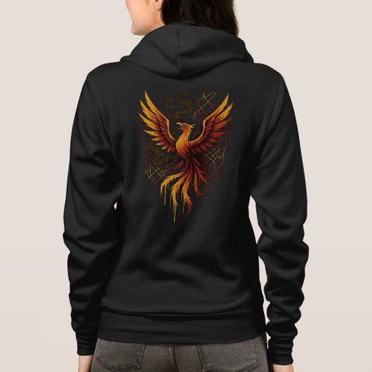 Graffiti Phoenix Reborn | Hoodie (Achterkant)