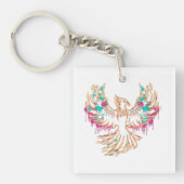 Graffiti Phoenix Rising Sleutelhanger (voorkant)