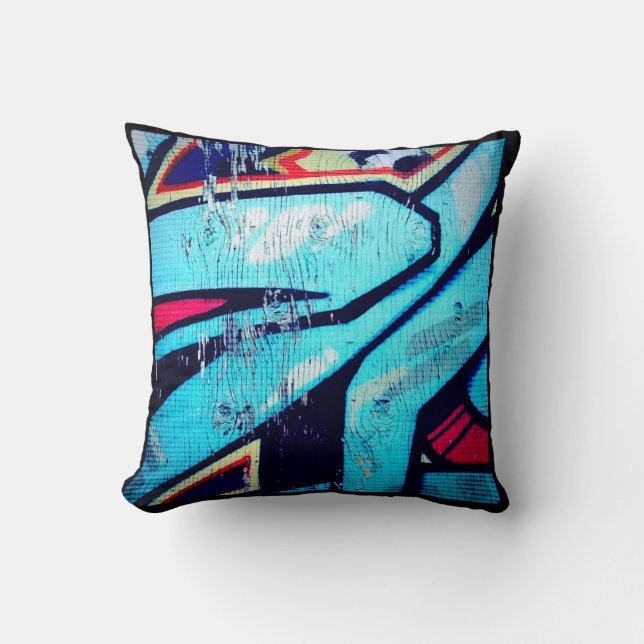 Graffiti Pillow Kussen (Voorkant)