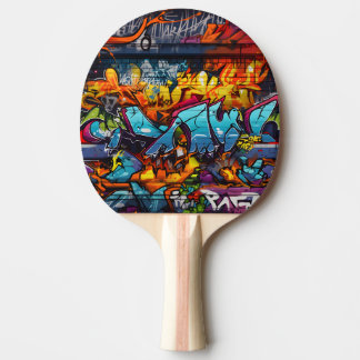 Graffiti Ping Pong Paddle Tafeltennisbatje