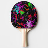 Graffiti Ping Pong Paddle Tafeltennisbatje (Voorkant)