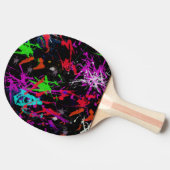 Graffiti Ping Pong Paddle Tafeltennisbatje (Zijkant)