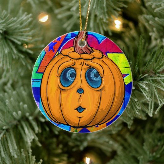 Graffiti Pompoen - Halloween Ornament 🎃 (Boom)