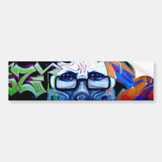 Graffiti Portrait Bumpersticker