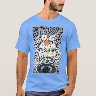 Graffiti pose inclusief vrienden t-shirt
