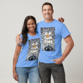 Graffiti pose inclusief vrienden t-shirt (Unisex)
