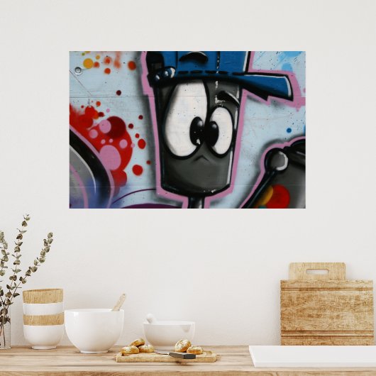 Graffiti Poster (Keuken)