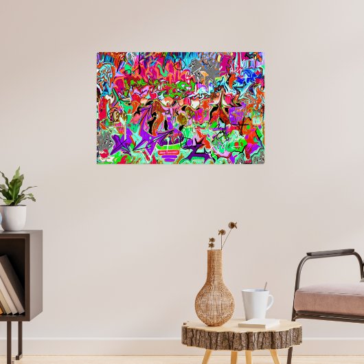 Graffiti Poster (Woonkamer 3)