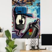 Graffiti Poster (Thuiskantoor)