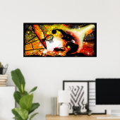 Graffiti Poster (Thuiskantoor)