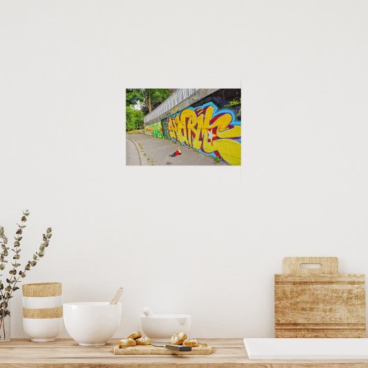 Graffiti poster (Keuken)