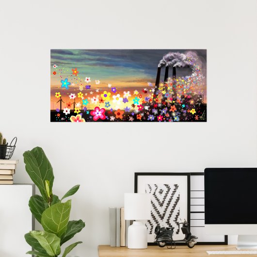 Graffiti Poster (Thuiskantoor)