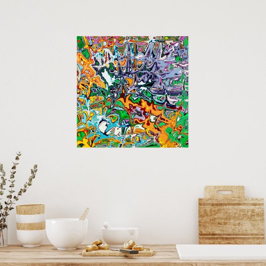 Graffiti Poster (Keuken)