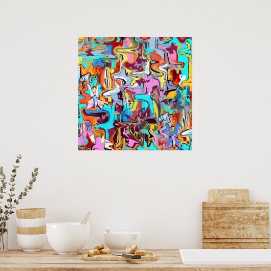 Graffiti Poster (Keuken)