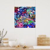 Graffiti Poster (Keuken)