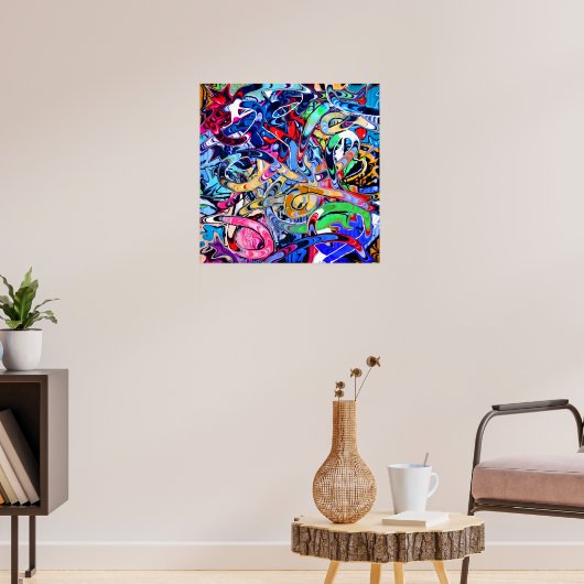 Graffiti Poster (Woonkamer 3)