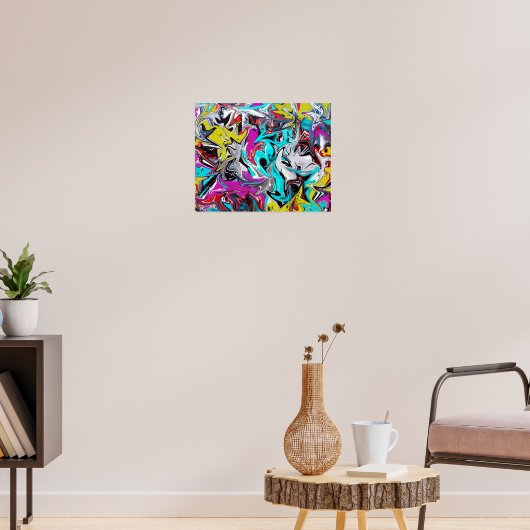 Graffiti Poster (Woonkamer 3)