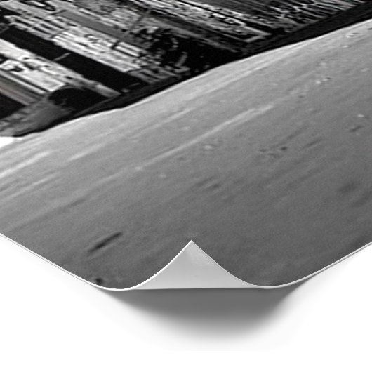 Graffiti-Poster in Red, Black en White Street Poster (Hoek)