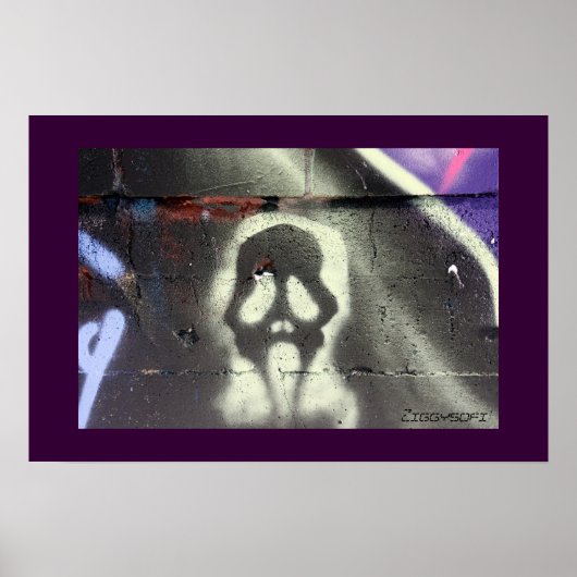 graffiti-poster poster (Voorkant)