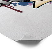 Graffiti Poster uit de 24K-reeks (Hoek)
