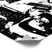 graffiti-Poster voor robots Poster (Hoek)