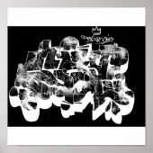 graffiti-Posters Poster (Voorkant)