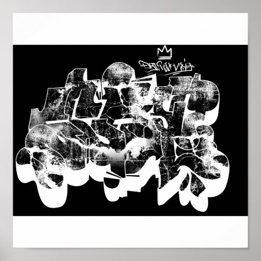 graffiti-Posters Poster (Voorkant)