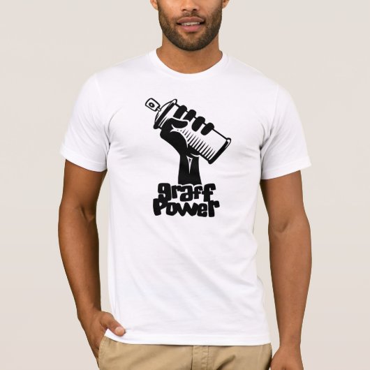 Graffiti power t-shirt (Voorkant)