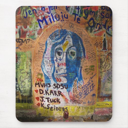 Graffiti - Praag Muismat (Voorkant)