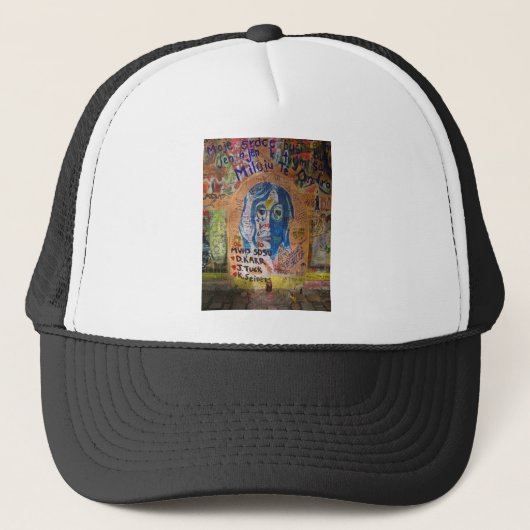Graffiti - Praag Trucker Pet (Voorkant)