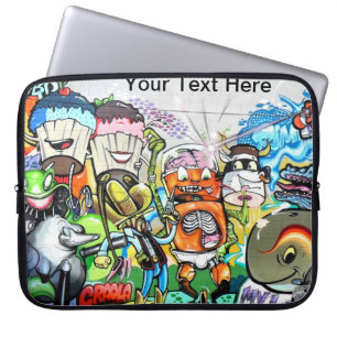 Graffiti Pret Laptop Sleeve