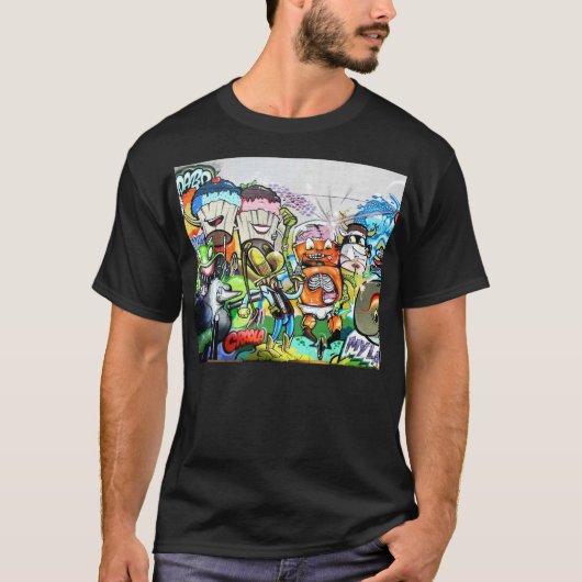 Graffiti Pret T-shirt (Voorkant)