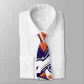 graffiti print teen abstract pattern background stropdas (Gebonden)