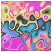 Graffiti processor, CMYK skater vlammen : Stof (Swatch)