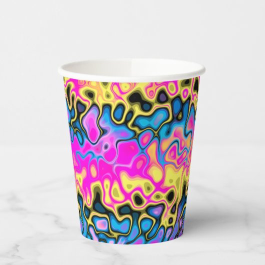 Graffiti-processor: Papieren Bekers (Links)