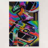 Graffiti puzzel (Verticaal)