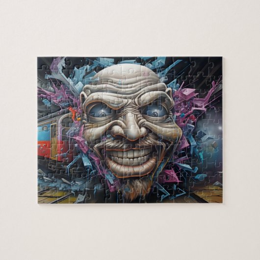 Graffiti Puzzle Legpuzzel (Horizontaal)