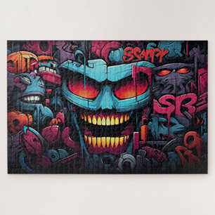 Graffiti Puzzle Legpuzzel