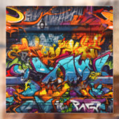 Graffiti-raamsluiting Raamsticker (Vel 2)