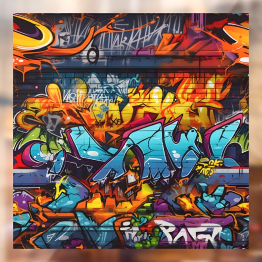 Graffiti-raamsluiting Raamsticker (Vel 2)