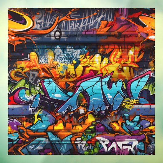 Graffiti-raamsluiting Raamsticker (Vel 3)