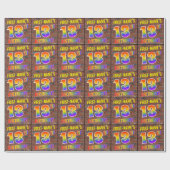 Graffiti Rainbow Look 13TH BIRTHDAY! & aangepaste  Cadeaupapier (Vlak)