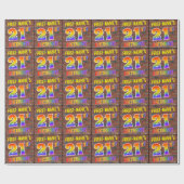 Graffiti Rainbow Look 21E VERJAARDAG! & Aangepaste Cadeaupapier (Vlak)