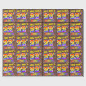Graffiti Rainbow Look 22E VERJAARDAG! & Aangepaste Cadeaupapier (Vlak)